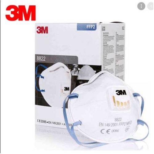 3M FFP2 Disposable Respirators (Masks), (1)